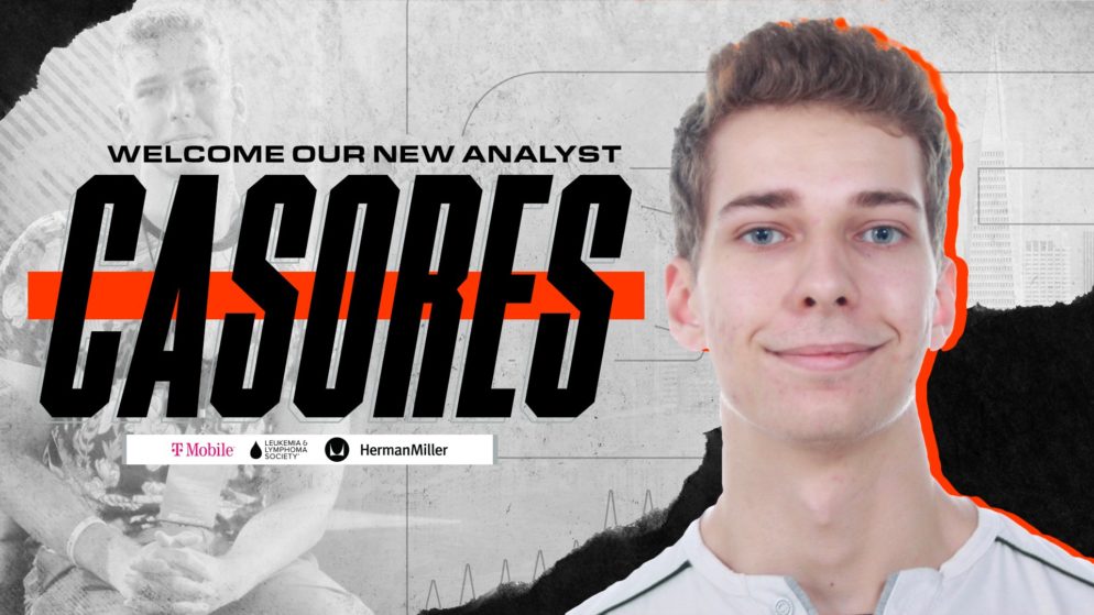 OVERWATCH LEAGUE: SAN FRANCISCO SHOCK SIGNS STRATEGIC ANALYST CASORES