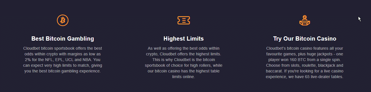 Why Cloudbet