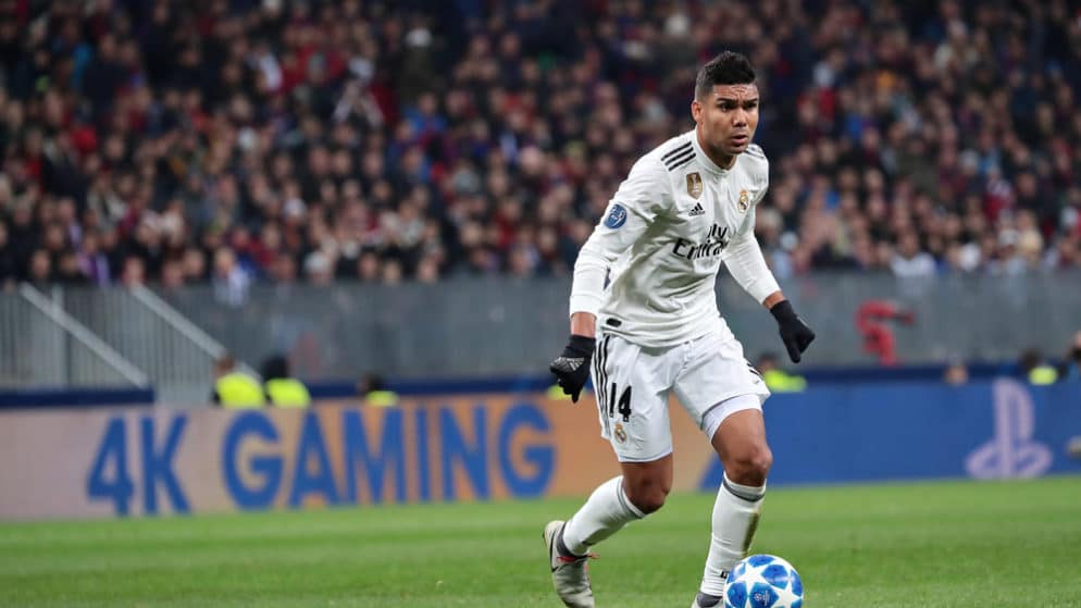 Casemiro unveils his sports team