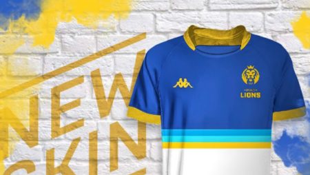 MAD Lions changes the colours and puts blue on its new T-shirt