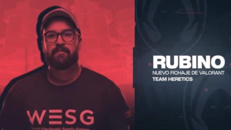 After 6 years on CS:GO, RUBINO joins Heretics on Valorant