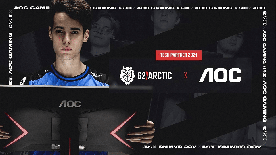 G2 Arctic closes sponsorship deal with monitor manufacturer AOC