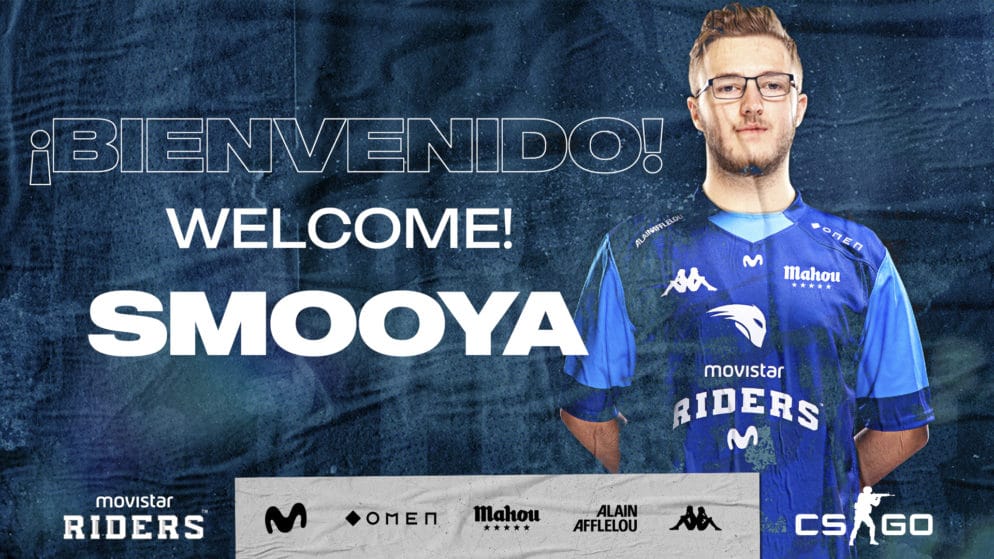 Movistar Riders signs Smooya