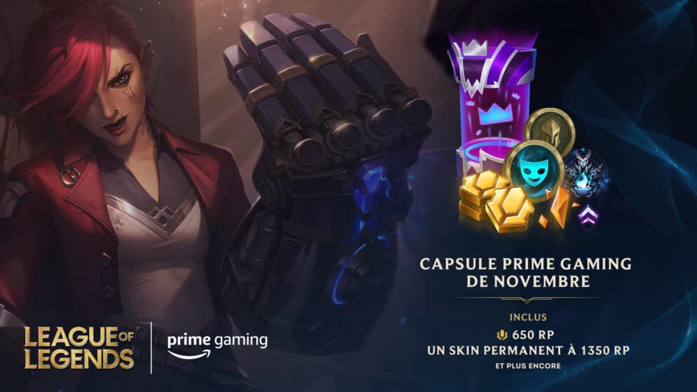 Exclusive In-Game Content: Prime Gaming & Riot Games