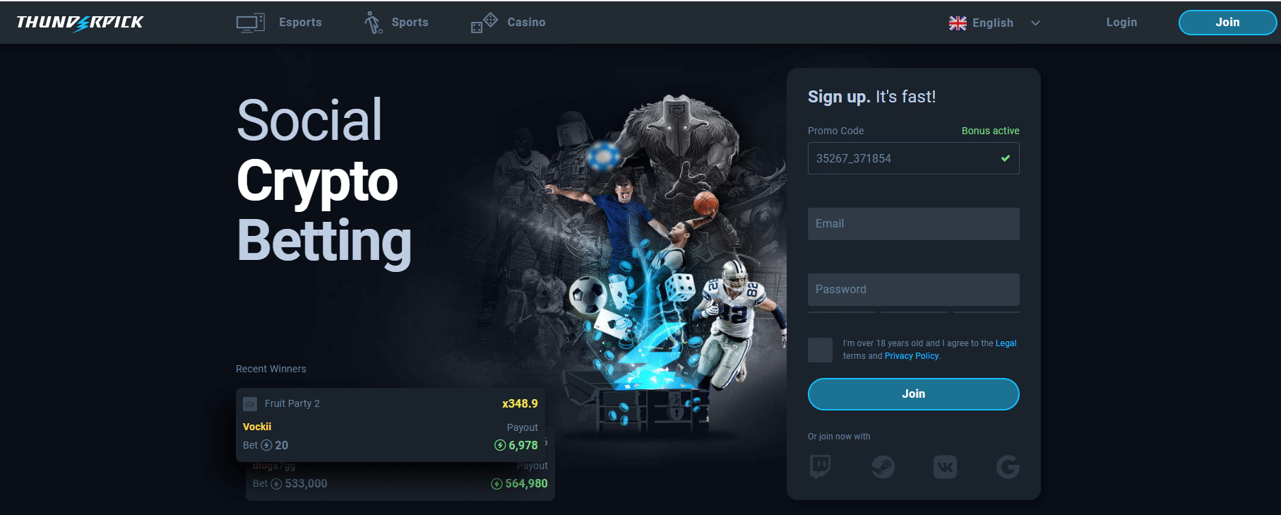 2021 12 13 12 54 43 Thunderpick Esports Betting Bet on CSGO LoL Dota 2 more