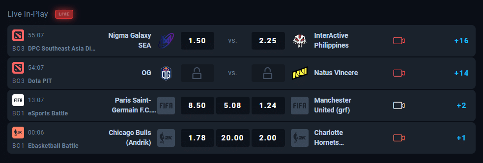 2021 12 13 12 55 07 Esports Betting Bet on Esports matches with Thunderpick