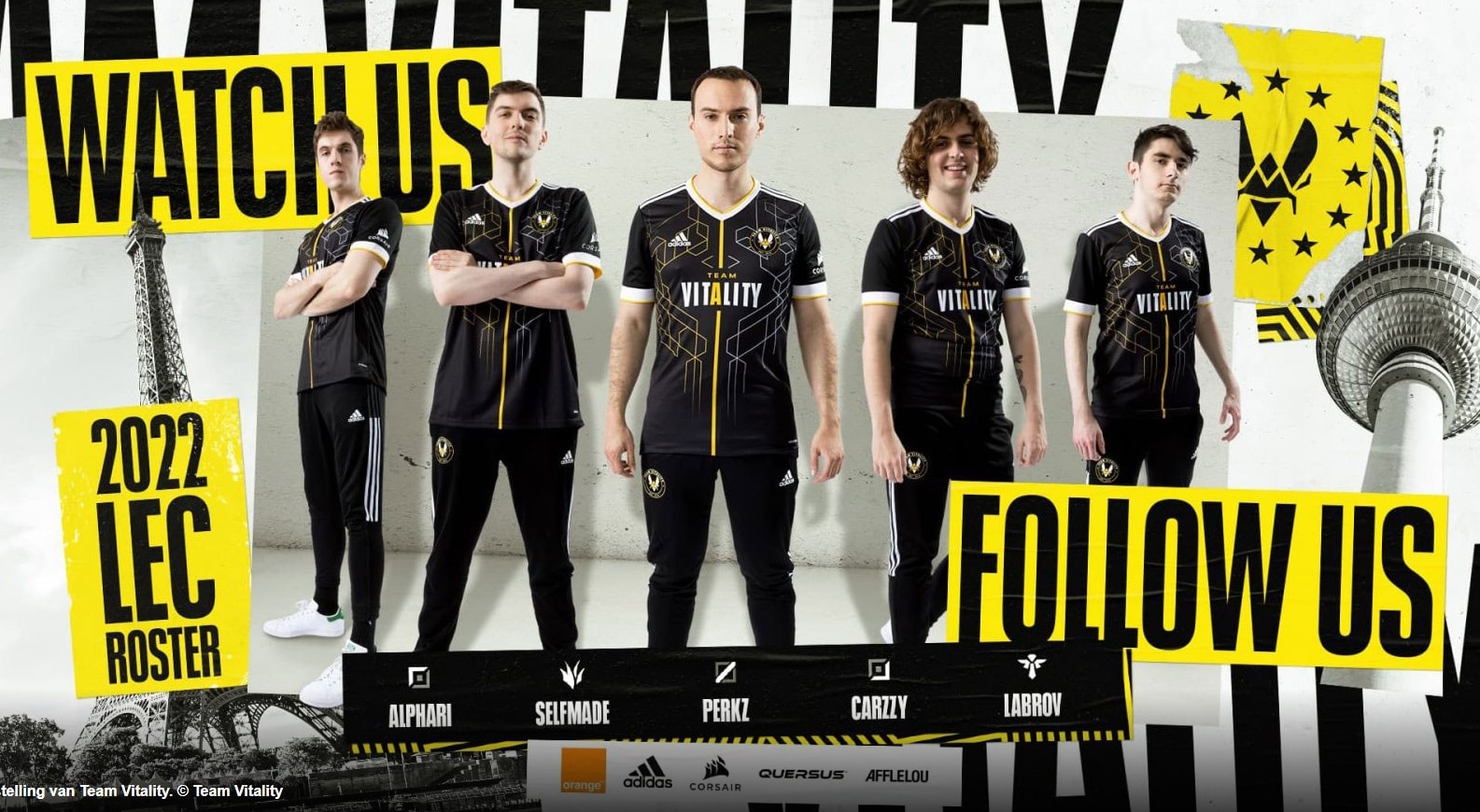 Vitality form super team in European League of Legends competition