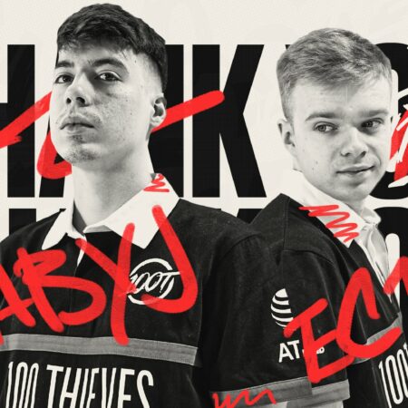 100 Thieves separates its two recruits, BabyJ and ec1s, after only two games