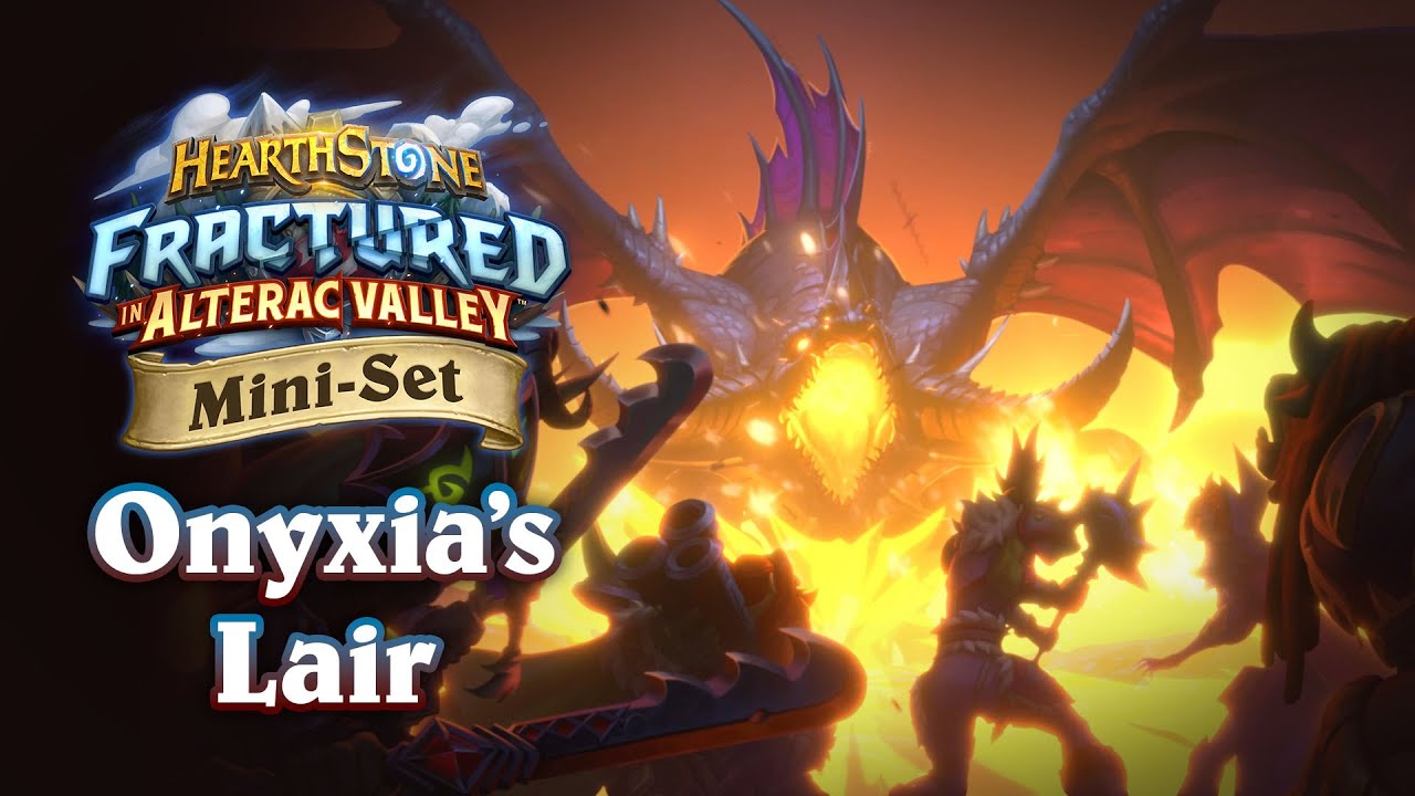 Onyxias Lair mini set