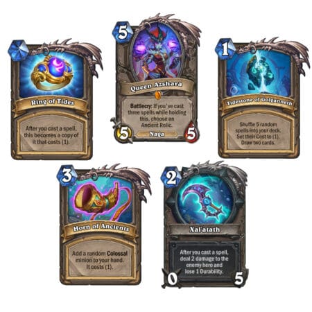 Our top 5 Hearthstone cards from Voyage to the Sunken City