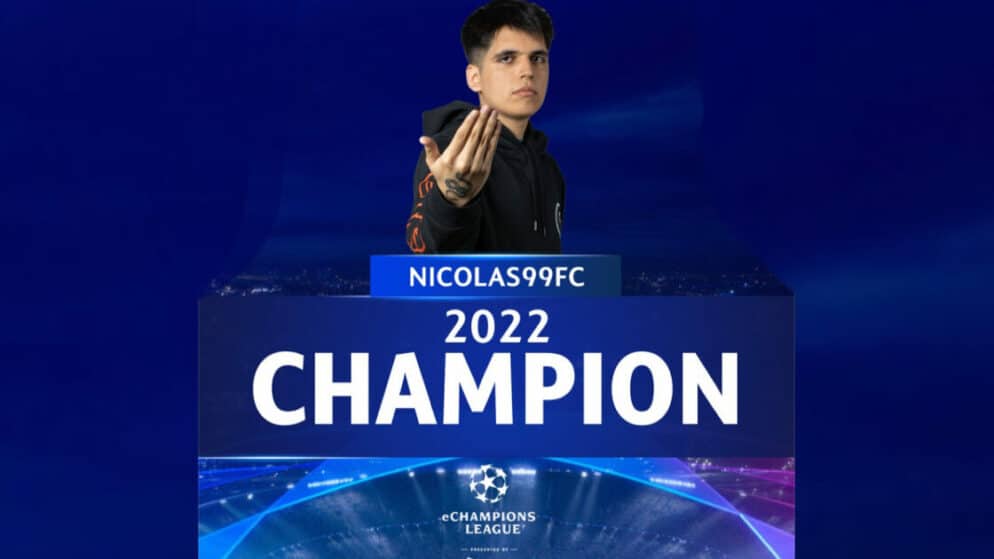 Nicolas99fc wins eChampions League