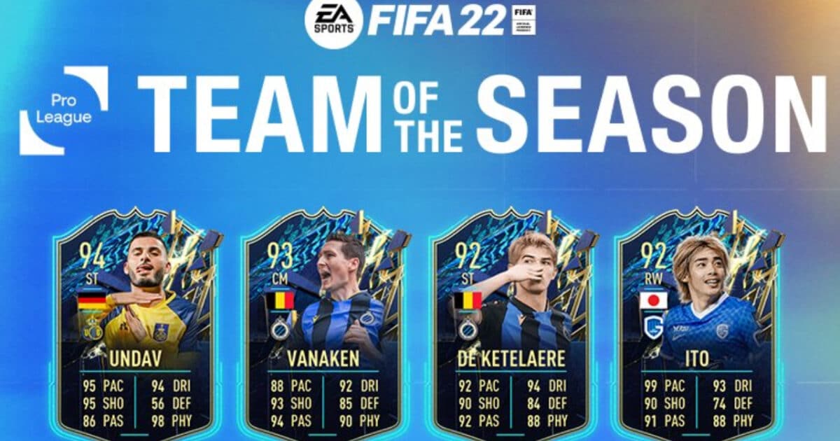 This Is The Fifa 22 Pro League Team Of The Season Esportbetting Net This Is The Fifa 22 Pro League Team Of The Season Esportbetting Net