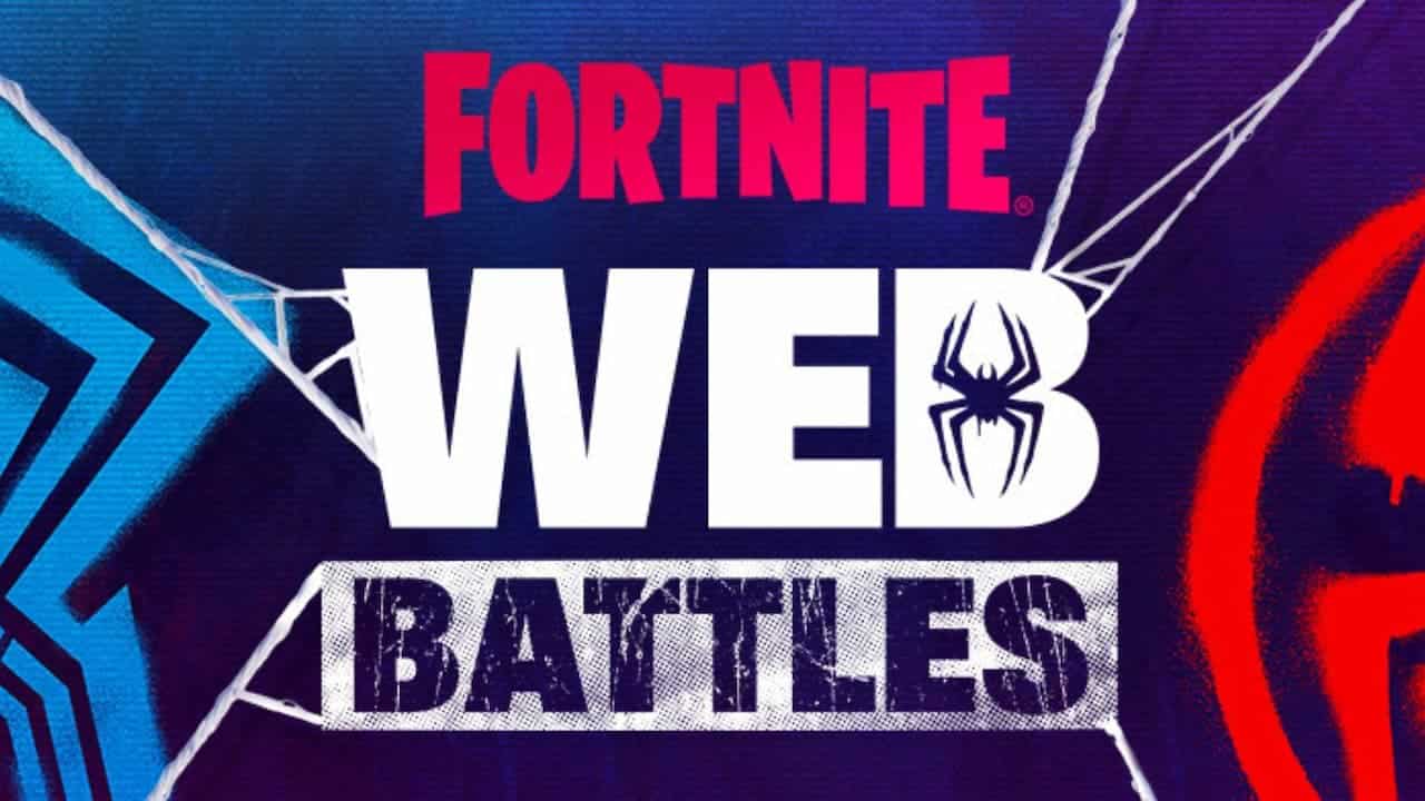 181541 fortnite web battles how to get free spider verse cosmetics