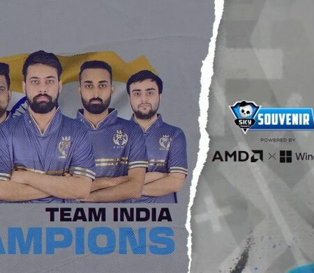 Team India Secures Victory in SkyEsports Souvenir 2023 Finals Against Team UAE