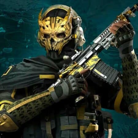 CoD Warzone Mobile: Ghost Golden Phantom Skin