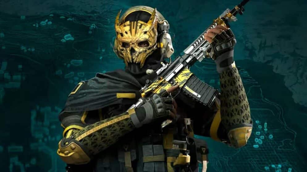 CoD Warzone Mobile: Ghost Golden Phantom Skin