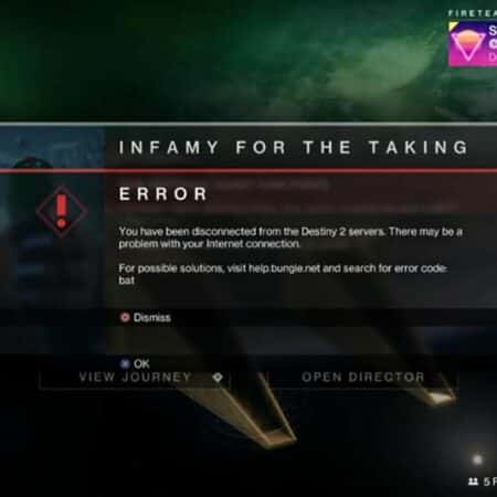 Destiny 2 Bat Error: How to Fix the Big Issue Efficiently