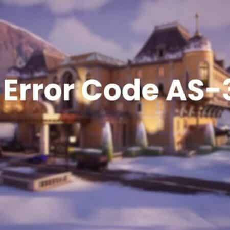 Fornite: Epic Games Error Code AS-3