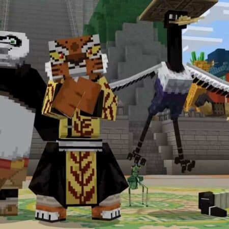 Minecraft Releases Kung Fu Panda DLC