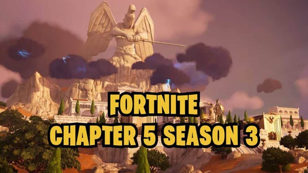 Fortnite Chapter 5 Season 3 Live Event Countdown