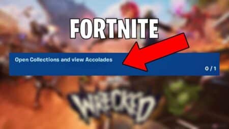 How to Open Collections and View Accolades in Fortnite