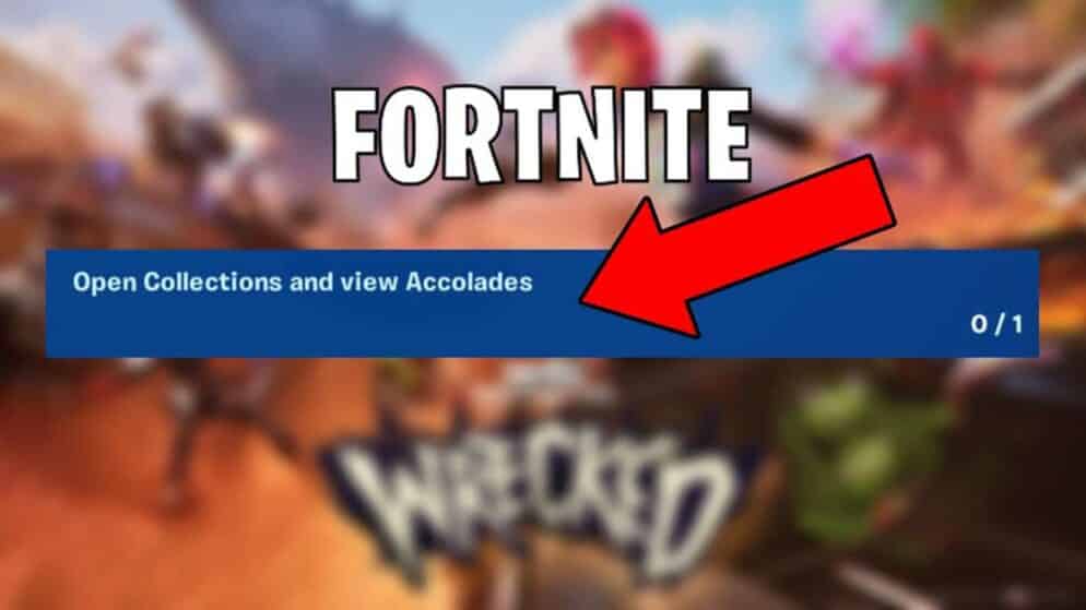 How to Open Collections and View Accolades in Fortnite