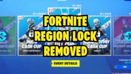 Fortnite has removed region lock from tournaments