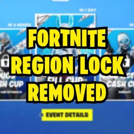 Fortnite has removed region lock from tournaments