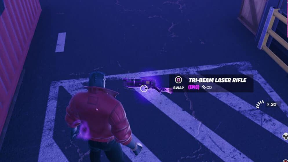 Tri Beam Laser Rifle in Fortnite: How to Get It