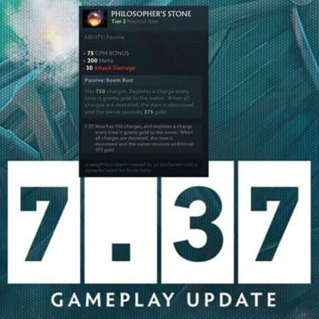 Dota 2 7.37: Philosopher’s Stone