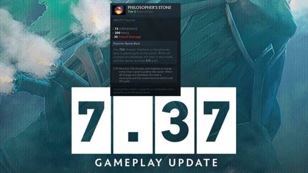 Dota 2 7.37: Philosopher’s Stone