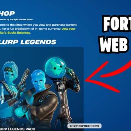 Fortnite Launches New Web Shop