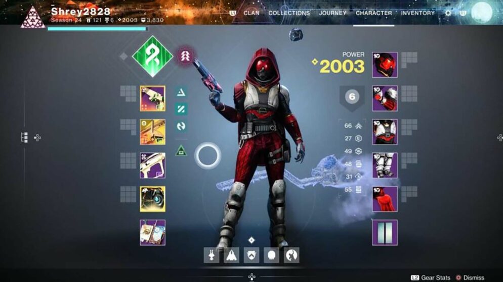 Destiny 2: Veteran Legendary Armor