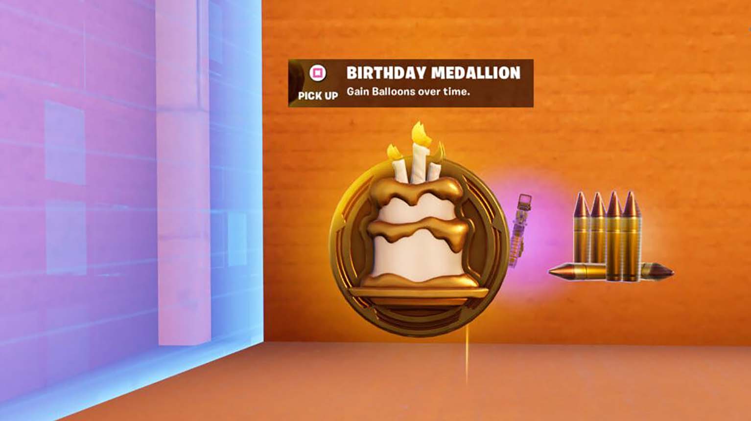 Fortnite How to Get the Birthday Medallion