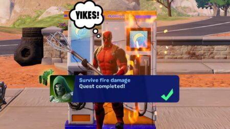 Fortnite: How to Survive Fire Damage