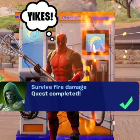 Fortnite: How to Survive Fire Damage