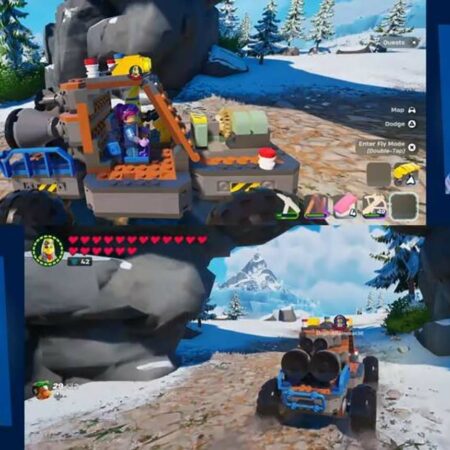 LEGO Fortnite is Getting Split Screen