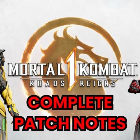 Mortal Kombat 1 Patch Notes for Khaos Reigns DLC