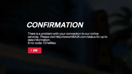 NBA 2K: How to Fix Error Code 727e66ac