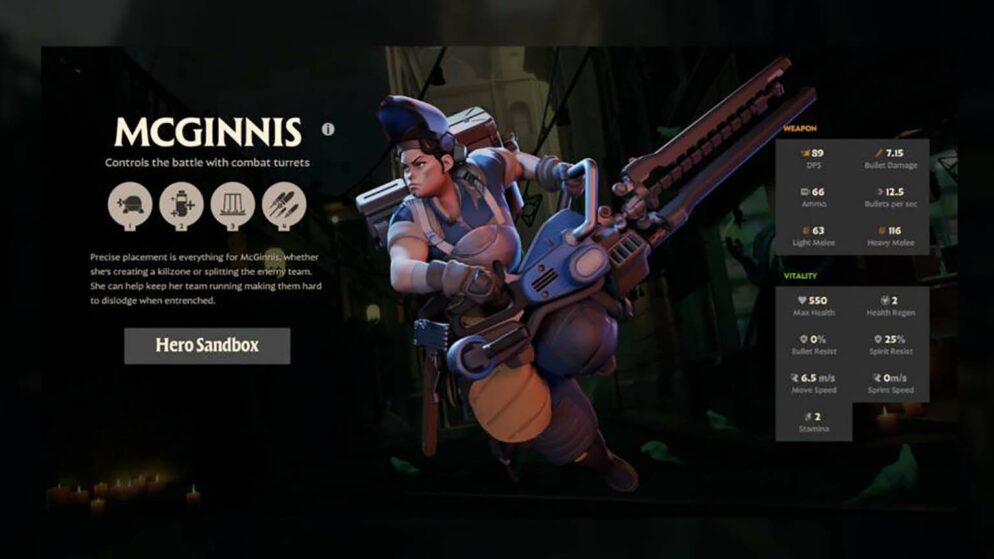 Deadlock: Best McGinnis Army of Turrets Build