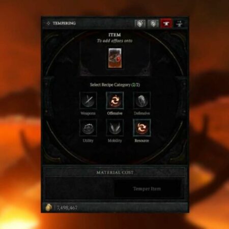 Diablo 4: Tempering Guide Upgrades