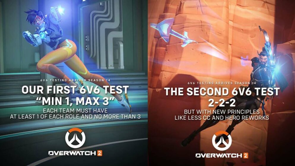 Overwatch 2: Gets 6v6 Tests in Season 14