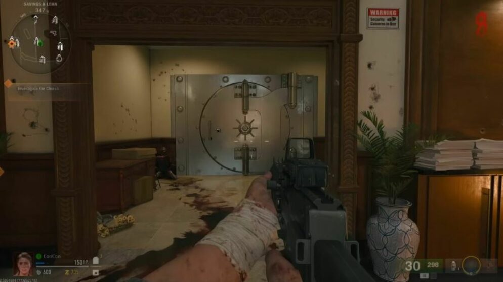 Black Ops 6 Zombies: Liberty Falls Bank Vault