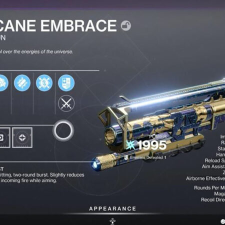 Destiny 2: Arcane Embrace God Roll