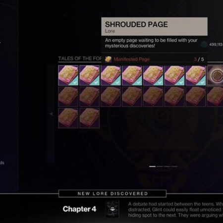 Destiny 2 Festival: Manifested Pages