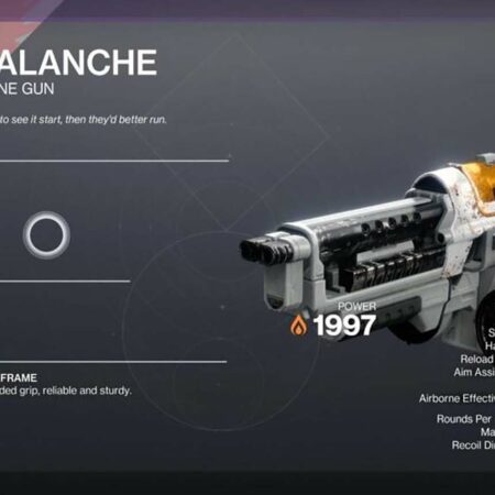 Destiny 2: Avalanche God Roll Powerful Strategies
