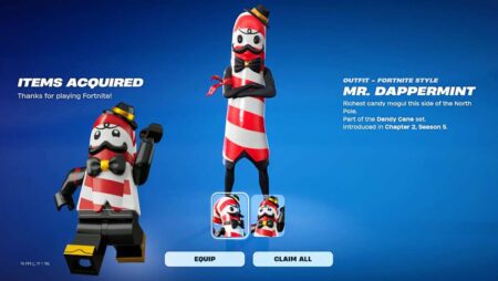 Fortnite: How to Get the Mr. Dappermint Skin for Free