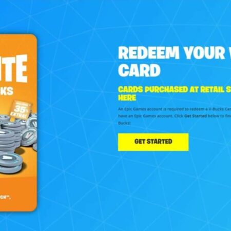Fortnite: How to Redeem Gift Card V-Bucks