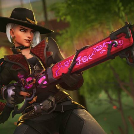 Overwatch 2 Season 14: Ashes Lead Rose Mythic Weapon Skin