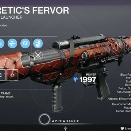 Destiny 2: Heretic’s Fervor God Roll